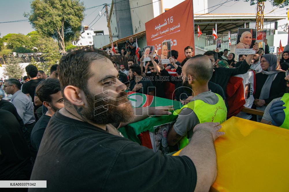 Israel Strikes Shiite Village Of Maaysra - Lebanon