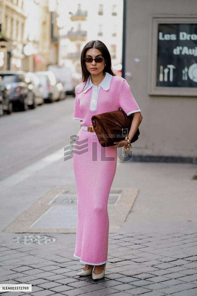 PFW - Roger Vivier Street Style