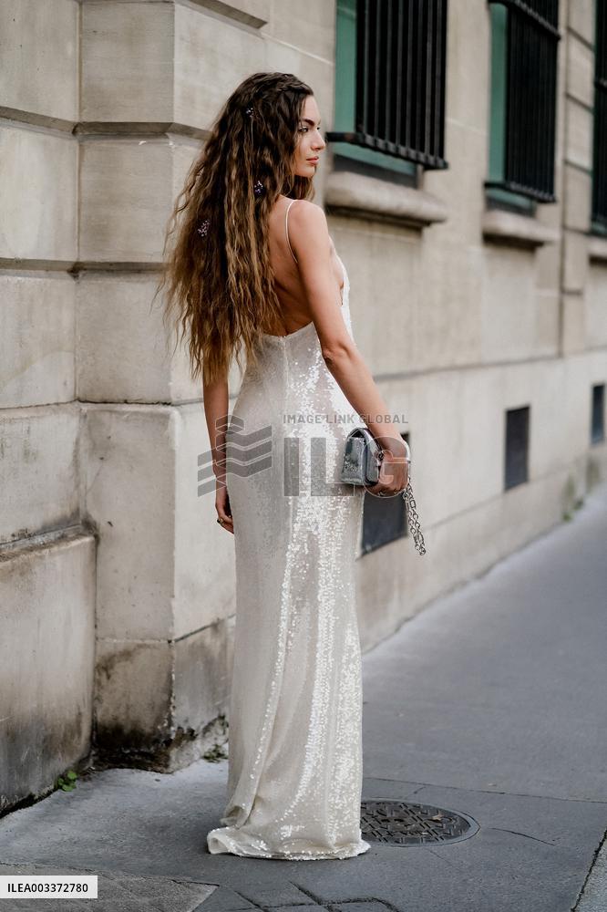 PFW - Roger Vivier Street Style