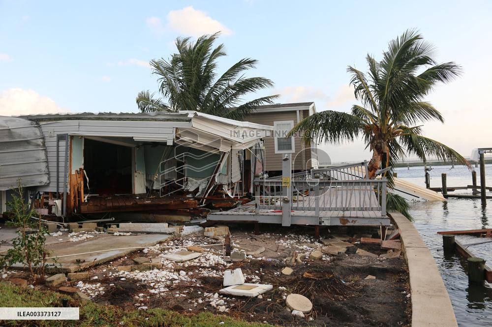 Aftermath of Hurricane Helene