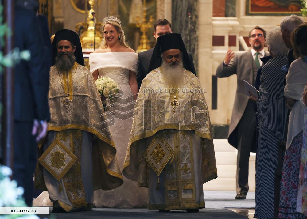 Theodora of Greece And Matthew Kumar Wedding - Athens