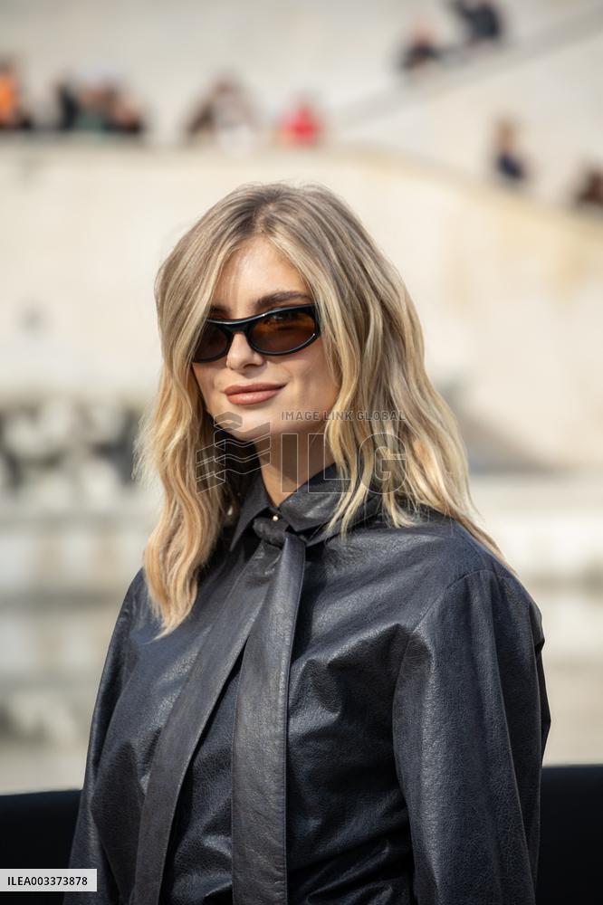 PFW - Arrivals At Elie Saab Show NB
