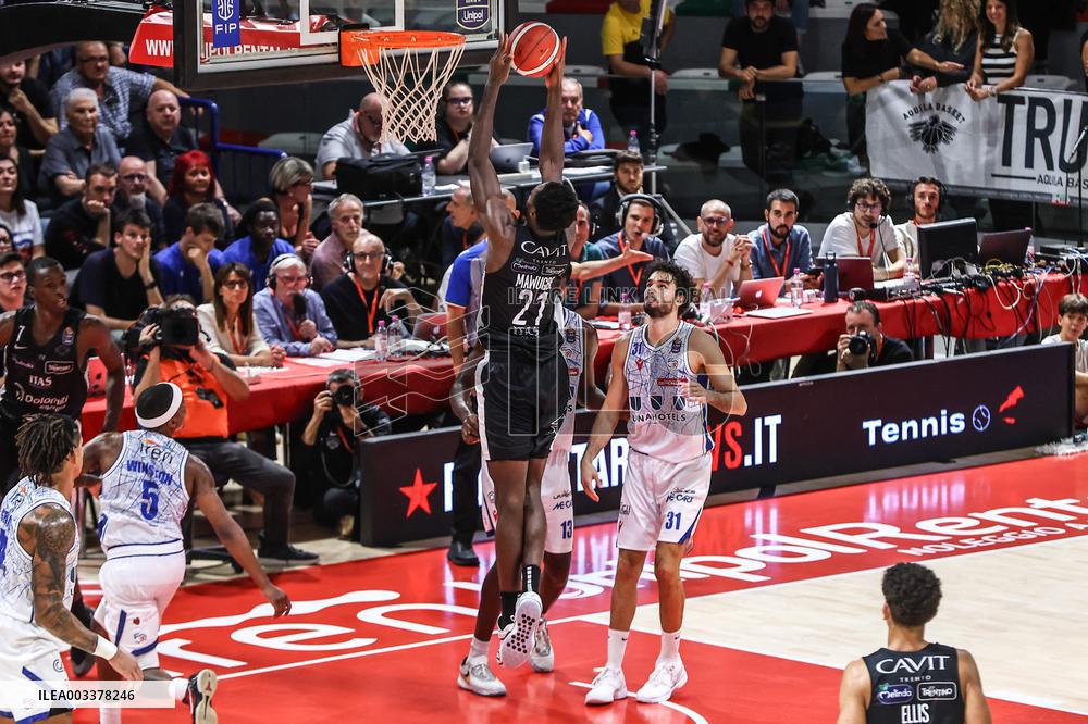 BASKET - Serie A - Unahotels Reggio Emilia vs Dolomiti Energia Trentino