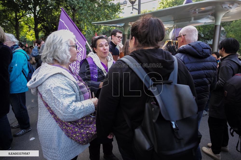 Demonstration For International Abortion Rights Day - Paris