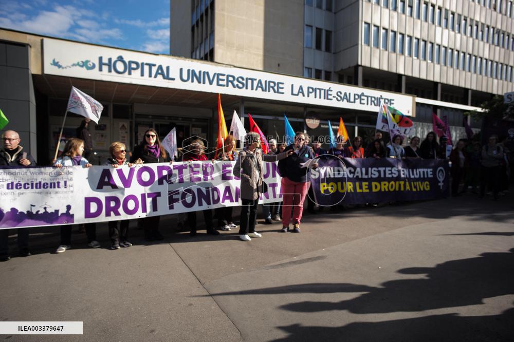 Demonstration For International Abortion Rights Day - Paris