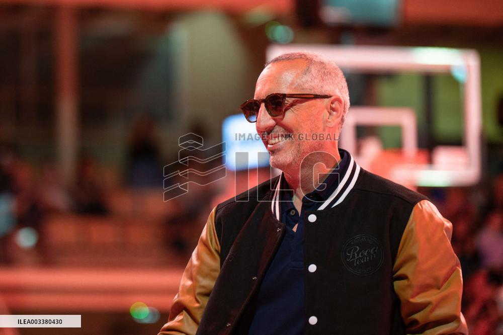 Gad Elmaleh Show At Basketball Match Half-Time - Monaco