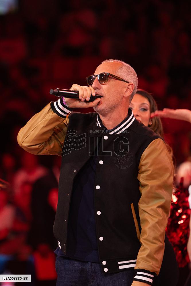 Gad Elmaleh Show At Basketball Match Half-Time - Monaco