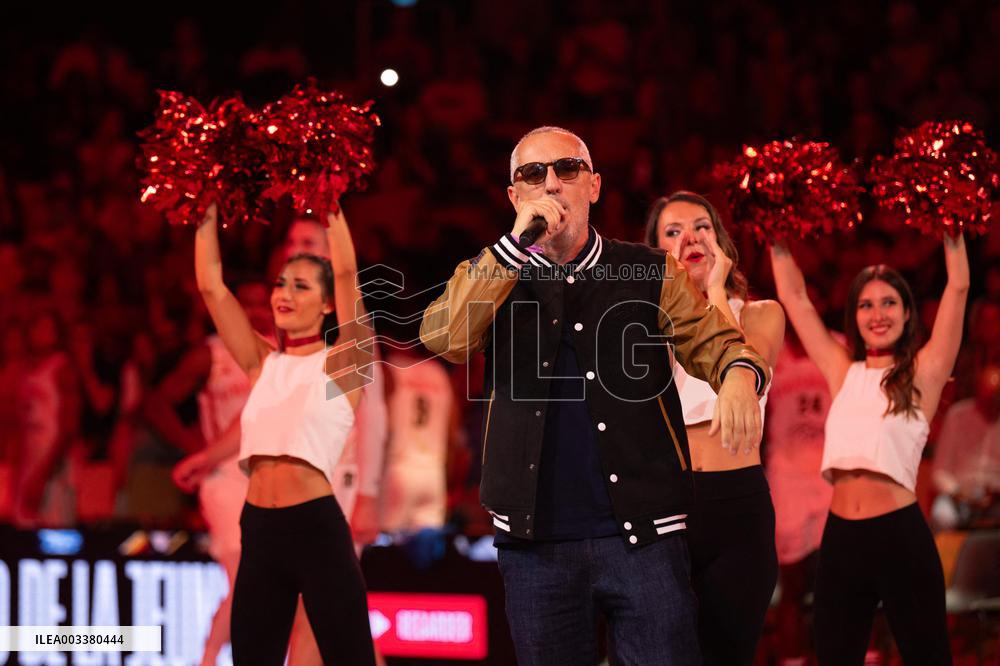 Gad Elmaleh Show At Basketball Match Half-Time - Monaco