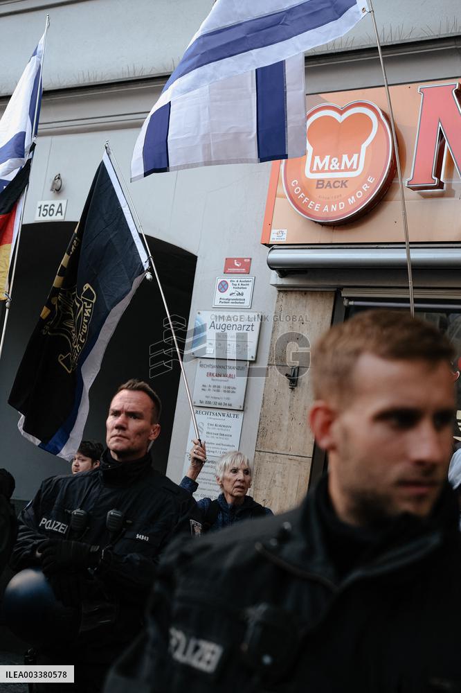 Pro Lebanon And Palestine Protest - Berlin