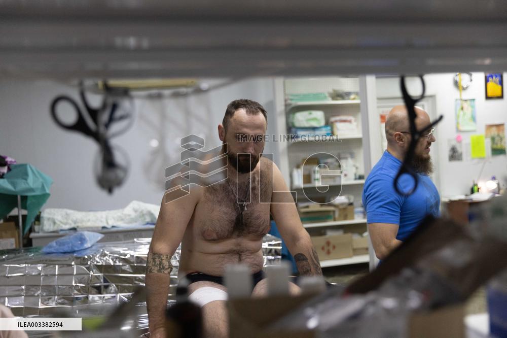 Injured Ukrainian Servicemen At Hospital - Donetsk Region