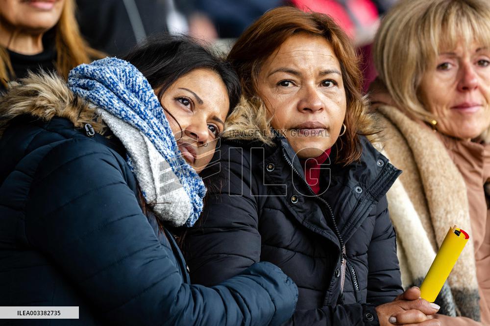 Pope Francis Leads Mass At King Baudouin Stadium - Brussels