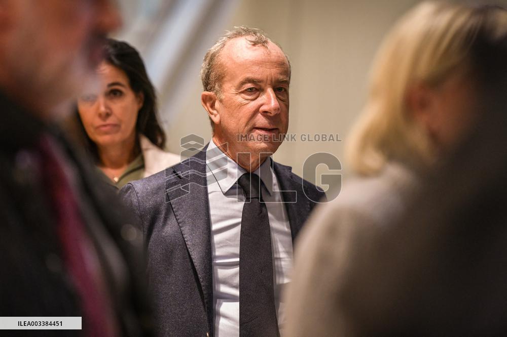 Marine Le Pen at Court of Paris