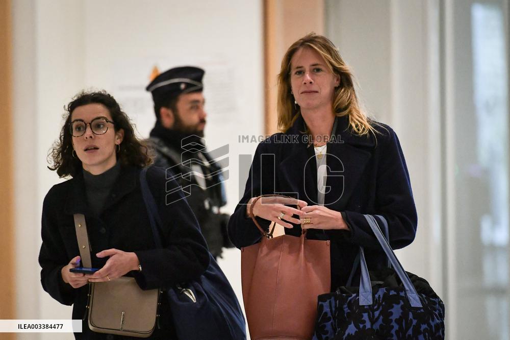 Marine Le Pen at Court of Paris