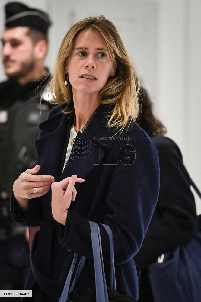 Marine Le Pen at Court of Paris