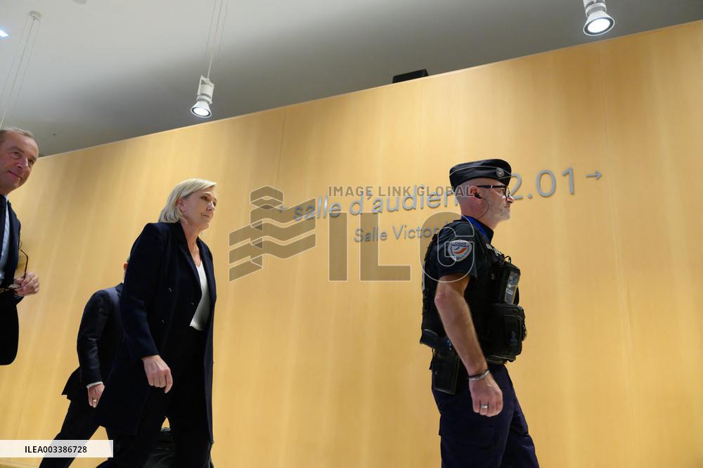 Trial Of RN Parliamentary Assistants - Paris