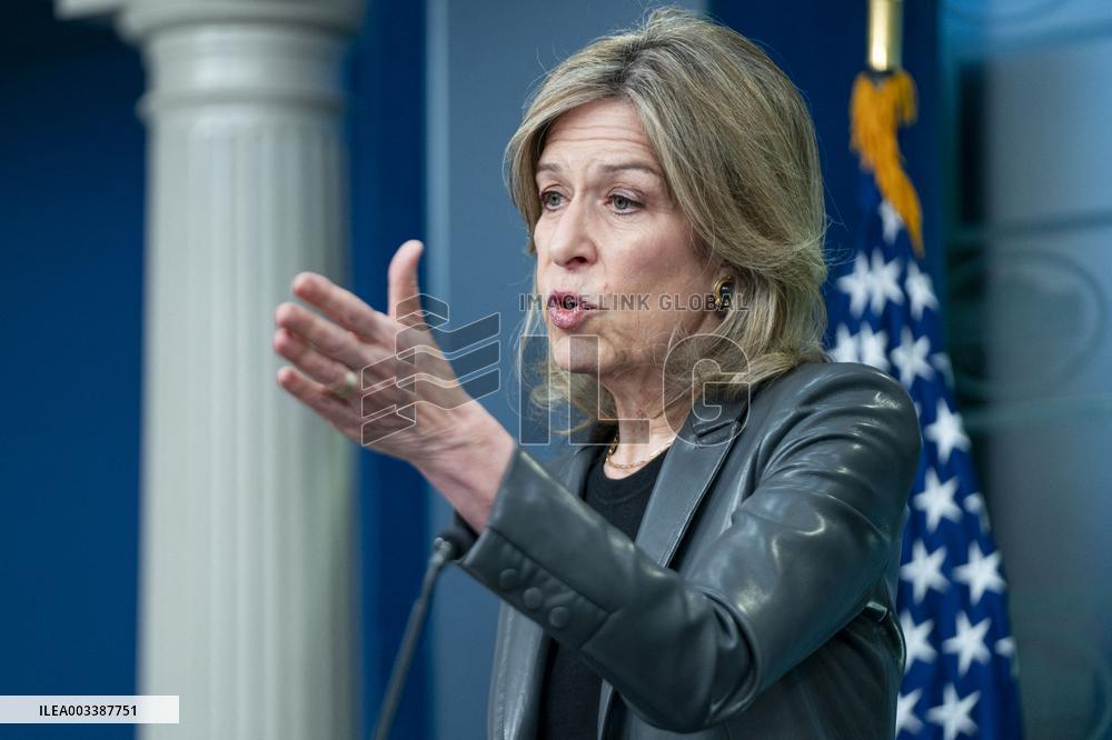 Press Secretary Karine Jean-Pierre, Homeland Security Advisor Randall Hosts Daily Press Briefing