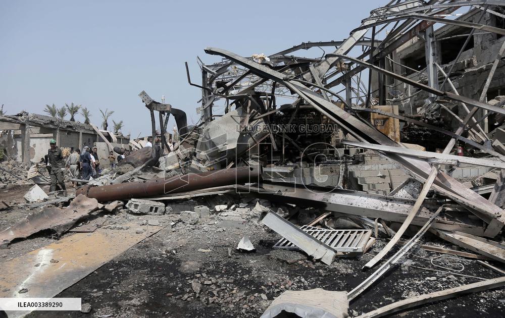 Israel Strikes Power Station Of The Hodeidah Port - Yemen