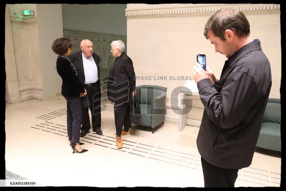 Rachida Dati Awards Raymond Depardon - Paris