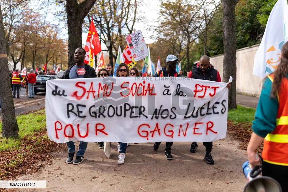Inter-Union Demonstration - Paris