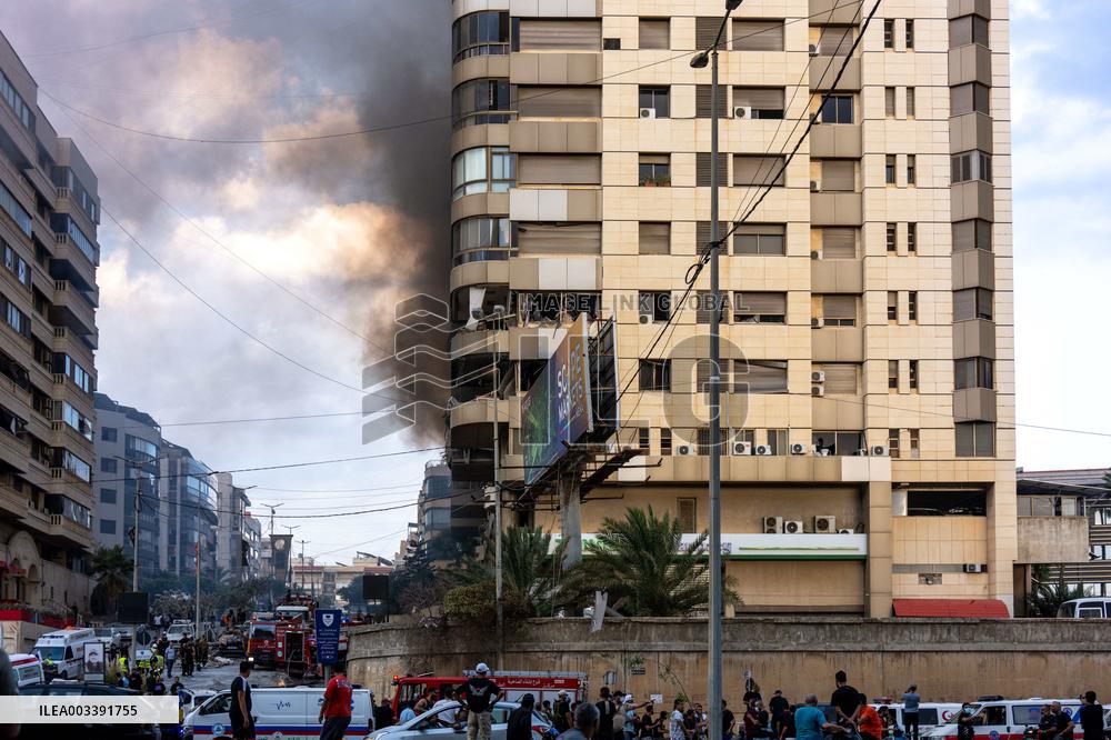 A New Israeli Air Strike - Beirut