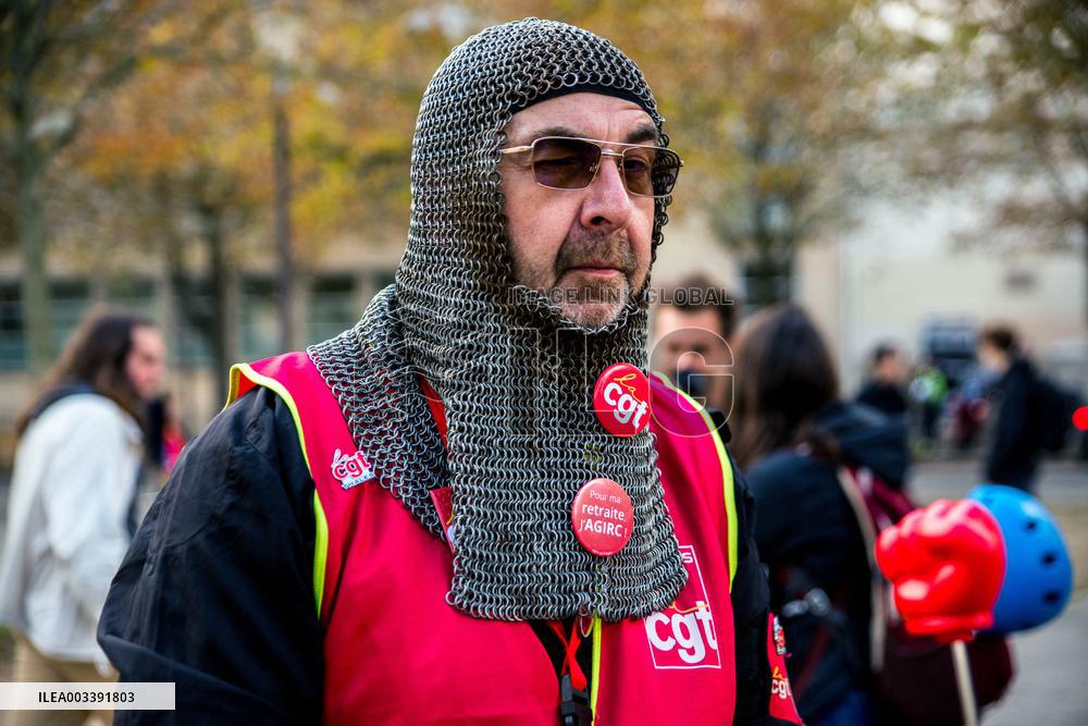 Inter-Union Demonstration - Paris