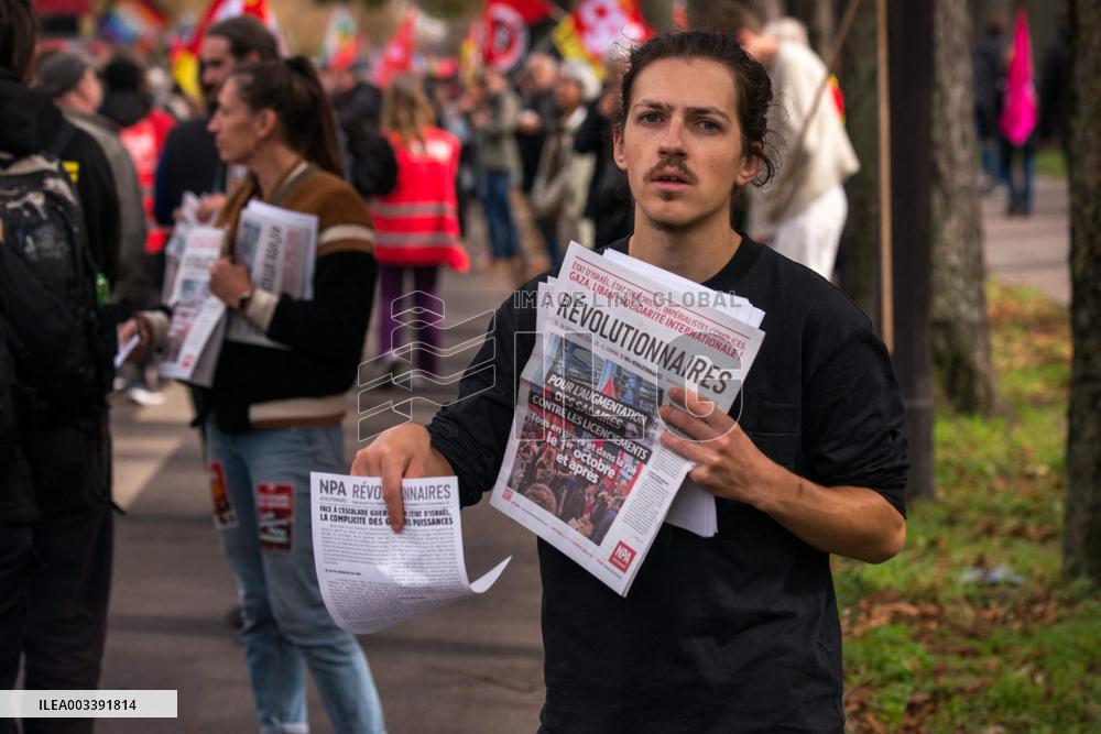 Inter-Union Demonstration - Paris
