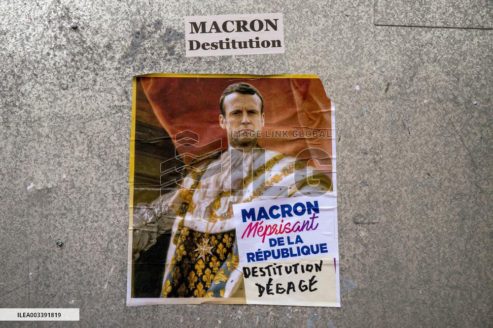 Inter-Union Demonstration - Paris