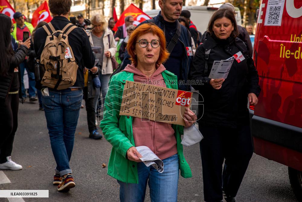 Inter-Union Demonstration - Paris