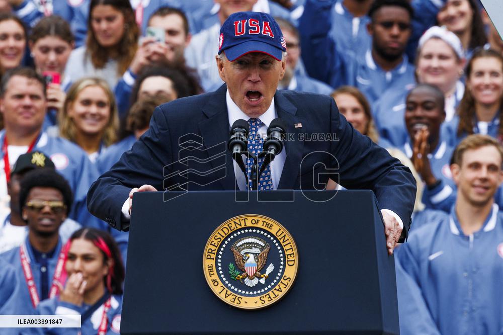 Biden Hosts Olympic And Paralympic Teams - Washington