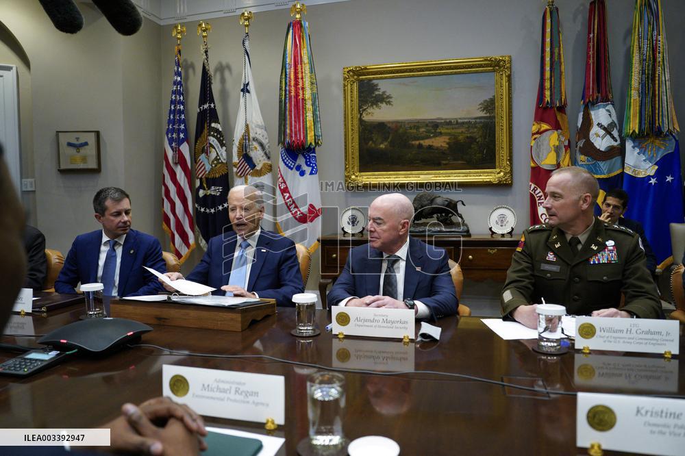 Joe Biden on Hurricane Helene - Washington