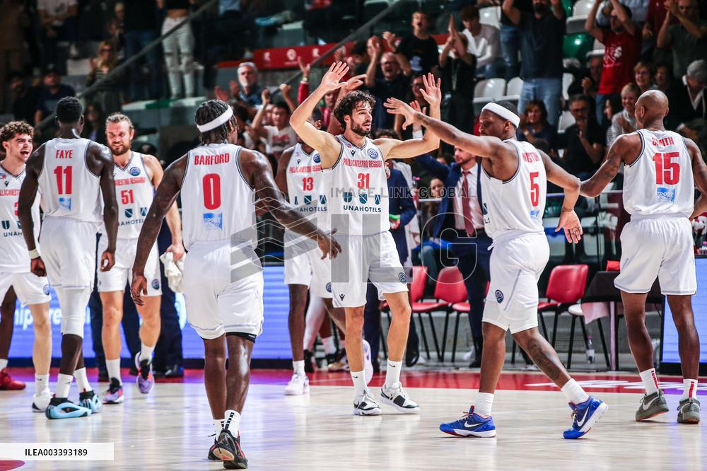 BASKET - Champions League - Pallacanestro Reggiana vs Rytas Vilnius