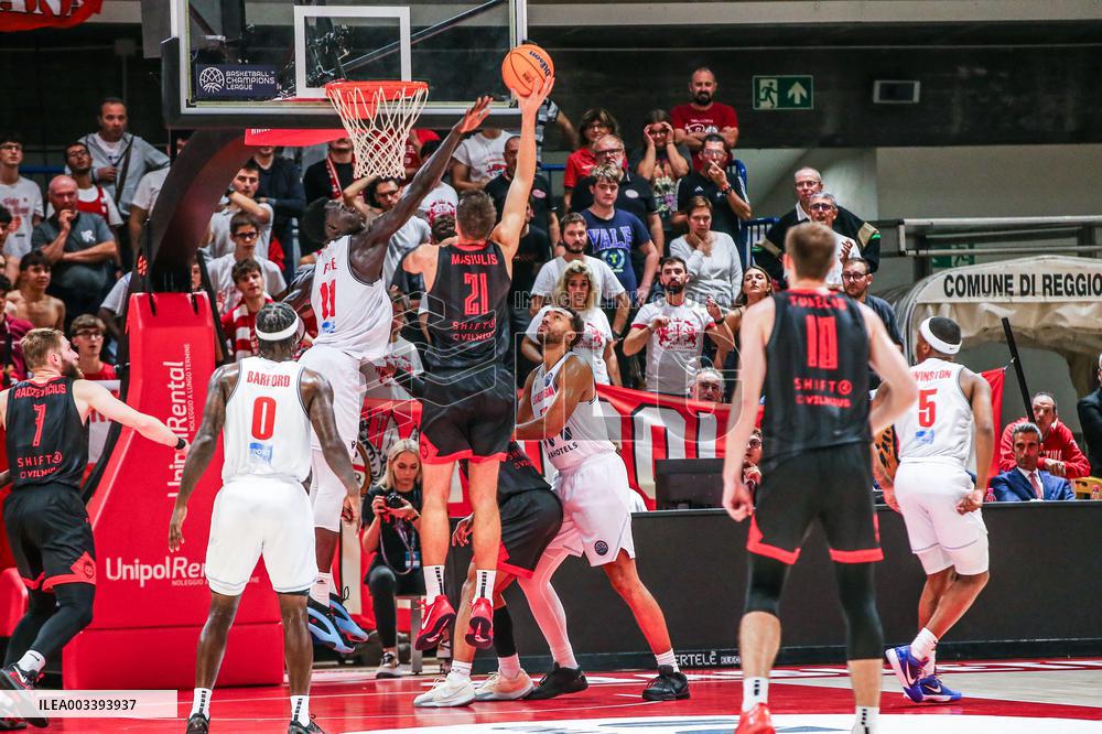 BASKET - Champions League - Pallacanestro Reggiana vs Rytas Vilnius