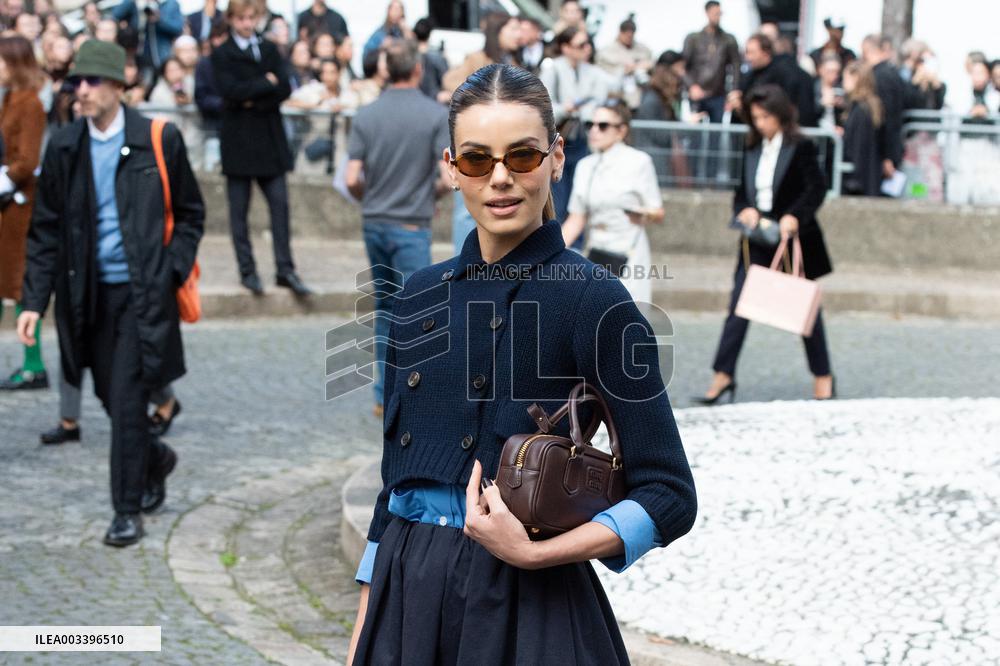 PFW Miu Miu Arrivals