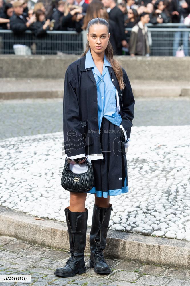 PFW Miu Miu Arrivals