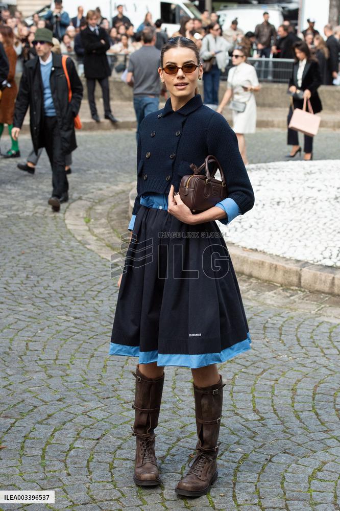 PFW Miu Miu Arrivals