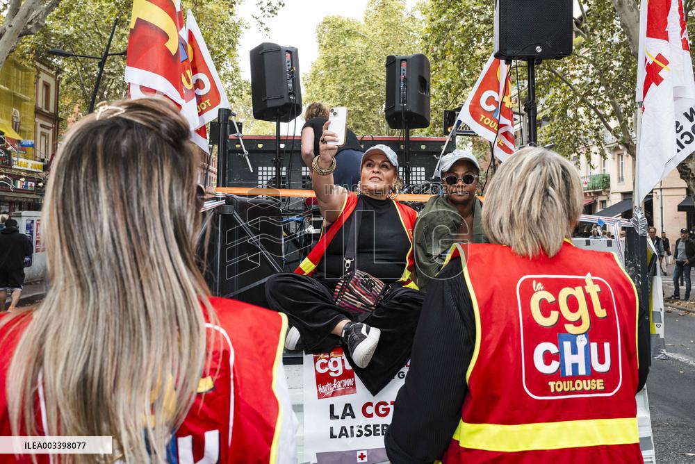 Inter-Union Demonstration - Toulouse