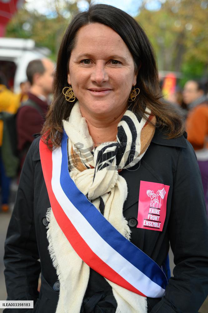 Inter-Union Demonstration - Paris