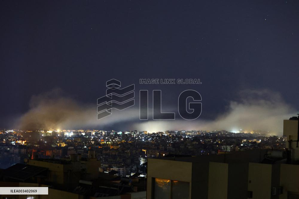 Israel Hits Beirut Killing 6 - Lebanon