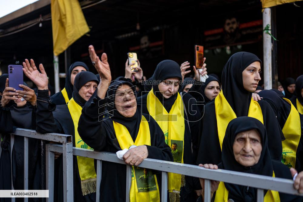 Hezbollah Leaders Funeral - Beirut