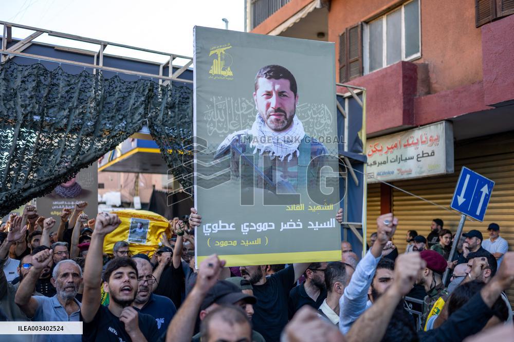 Hezbollah Leaders Funeral - Beirut