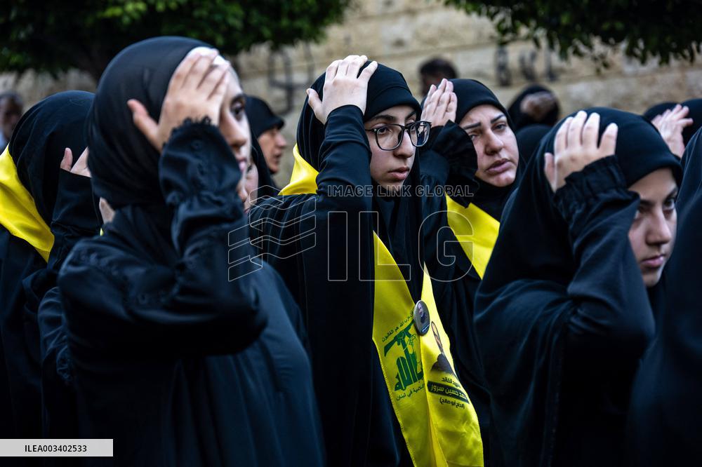 Hezbollah Leaders Funeral - Beirut