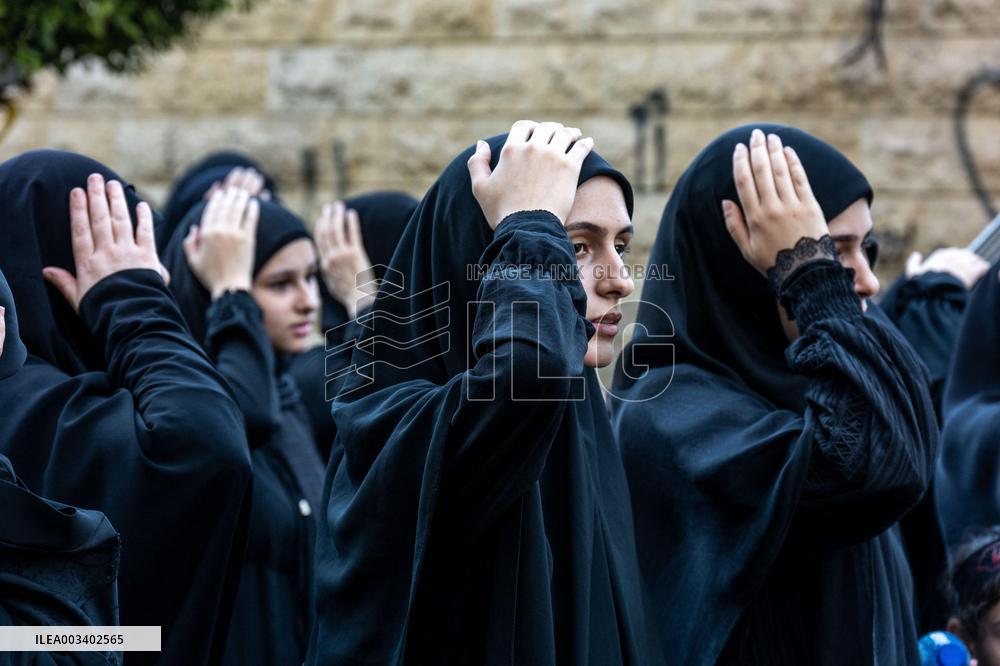 Hezbollah Leaders Funeral - Beirut