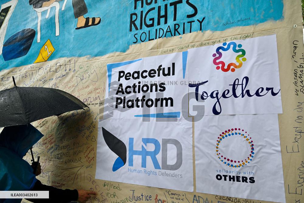 Turkish Community Demonstrates At Council Of Europe - Strasbourg