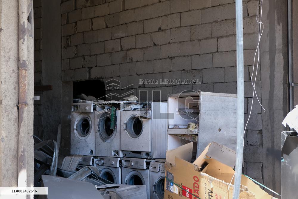 Israel Strikes Bekaa Valley - Lebanon