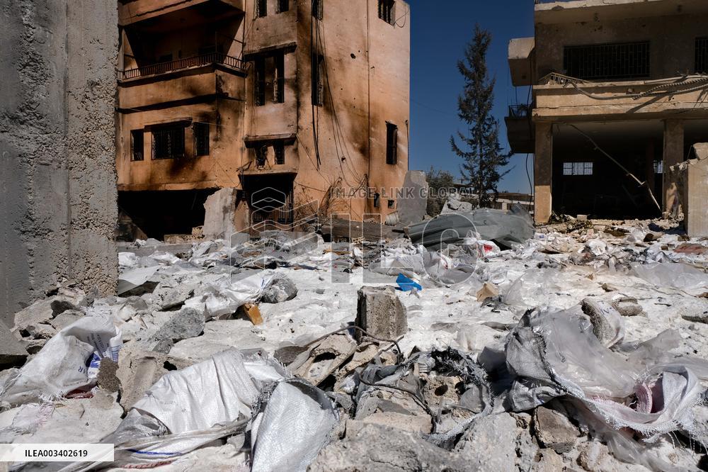 Israel Strikes Bekaa Valley - Lebanon