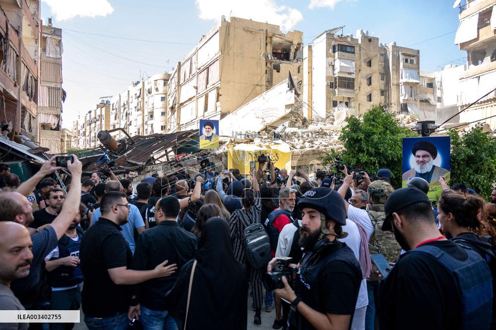 Hezbollah Press Tour - Beirut