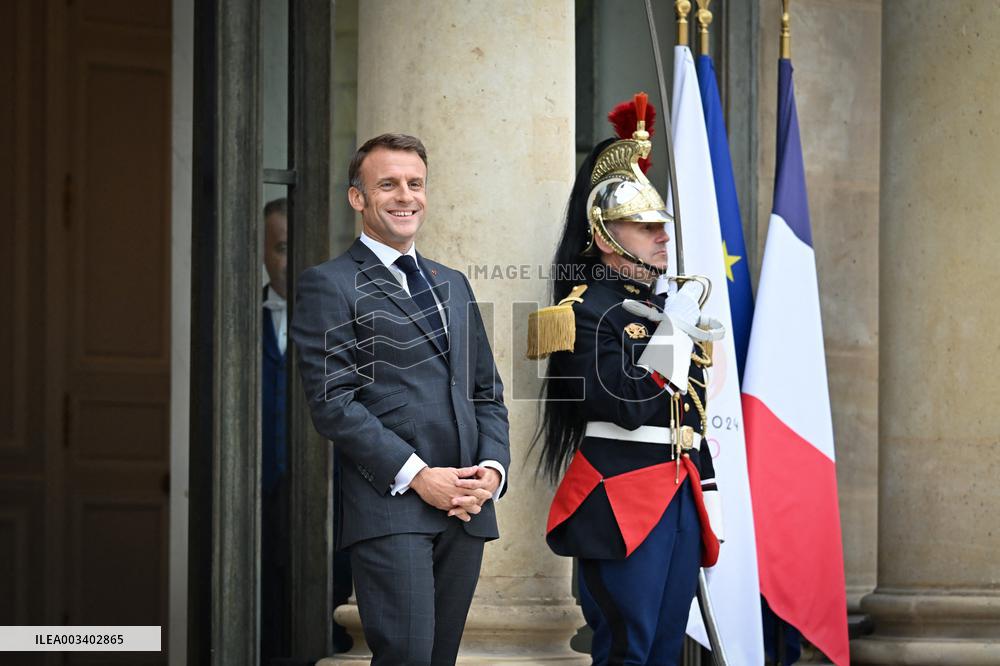 French President Meets Georgian President - Paris