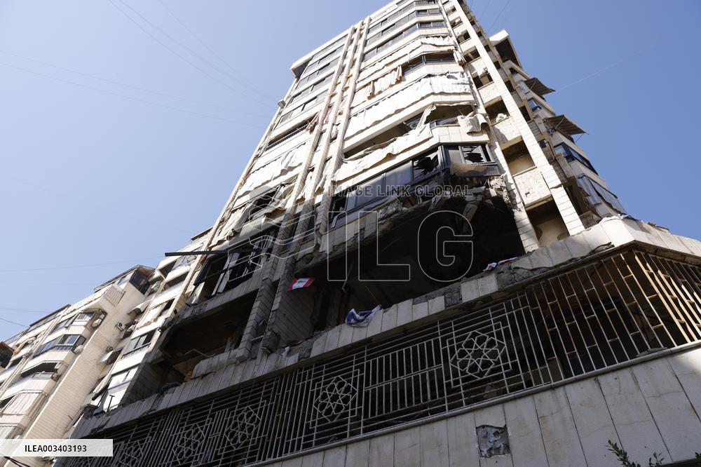 Civil Defense Building Attacked By Israeli Army - Lebanon