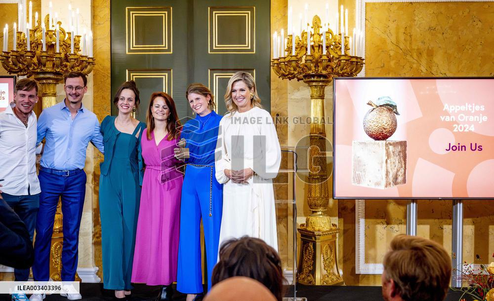 Royals At Oranje Fund Awards Presentation - The Hague