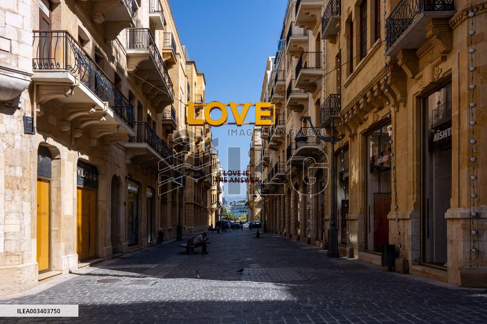 Downtown Beirut Empty Streets - Beirut